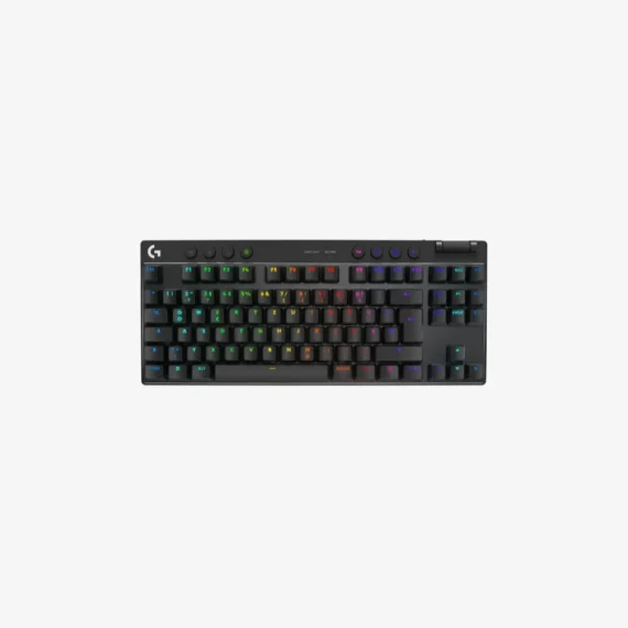 LOGITECH PRO X TKL LIGHTSPEED GAMING KEYBOARD BLACK 920-012136 thumbnail 2