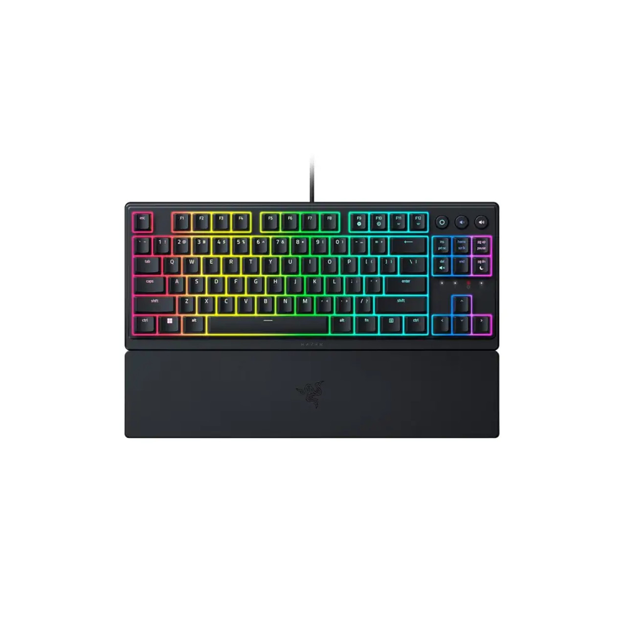 RAZER ORNATA V3 TENKEYLESS RGB MECHANICAL GAMING KEYBOARD BLACK RZ03-04880100-R3M1 thumbnail 2
