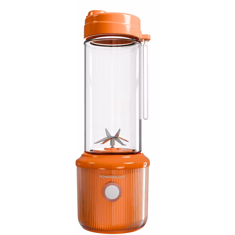 POWEROLOGY PRESS  REFRESH PORTABLE BLENDER ORANGE PSM013OG thumbnail 2
