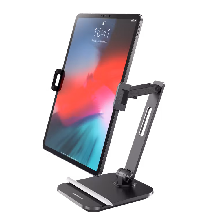 POWEROLOGY SMART-CLAMP PHONE & TABLET MOUNT BLACK PSM20BK thumbnail 2