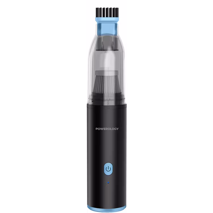 POWEROLOGY TURBOVAC 8 IN 1 HANDHELD VACUUM AND AIR DUSTER BLACK PWLFVD05BK thumbnail 2