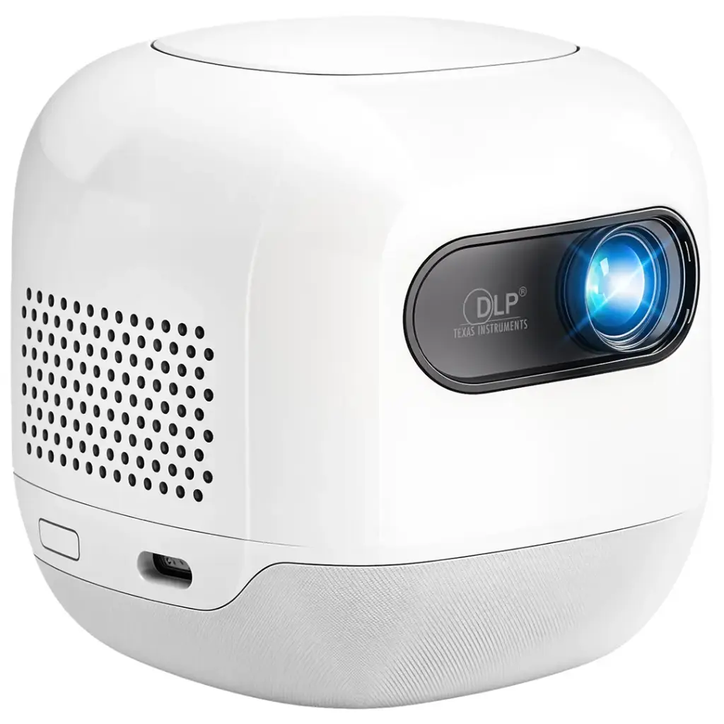 POWEROLOGY MINI BEAM PORTABLE PROJECTOR WHITE PWMPM2WH thumbnail 2