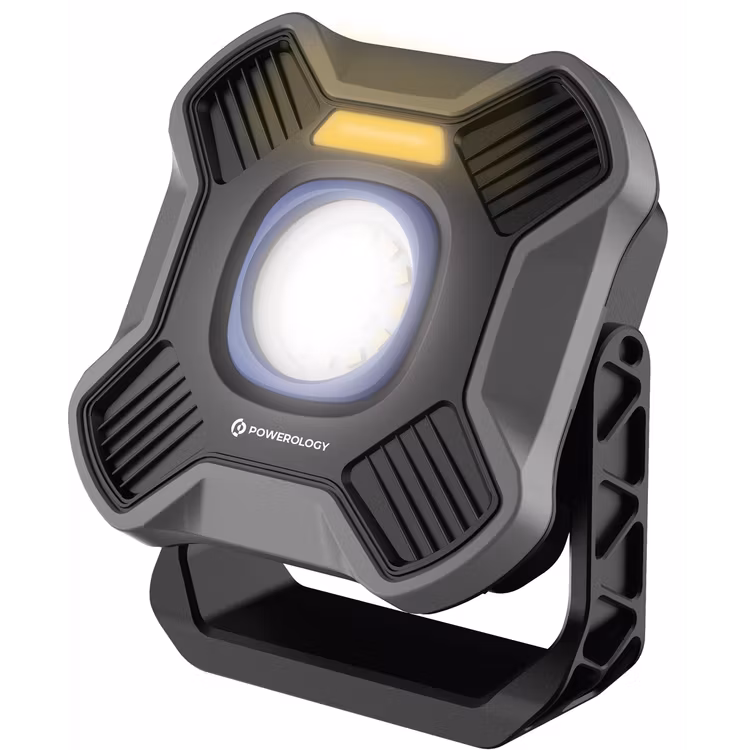 POWEROLOGY BRILLITE 3600MAH WORK LIGHT BLACK PWZF40138BK thumbnail 2