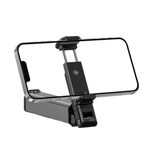 PORODO ALUMINIUM ALLOY PHONE MOUNT GREY PD-CBTPMH-GY thumbnail 2