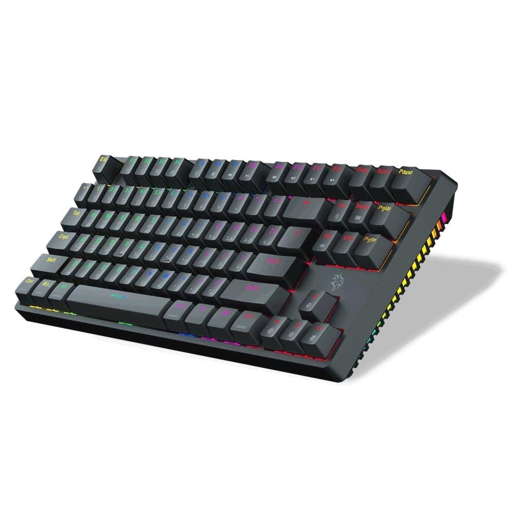 PORODO GAMING TKL BLUE/RED SWITCH GAMING KEYBOARD PDX220 thumbnail 2