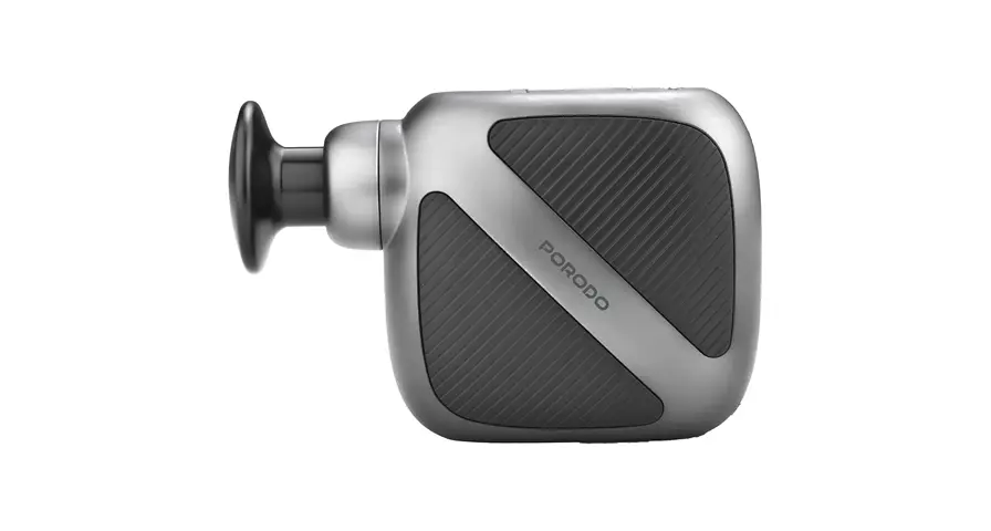 PORODO LIFESTYLE POCKET SIZED MUSCLE RELIEF MASSAGER GRAY PDLFSTSM451GY thumbnail 2