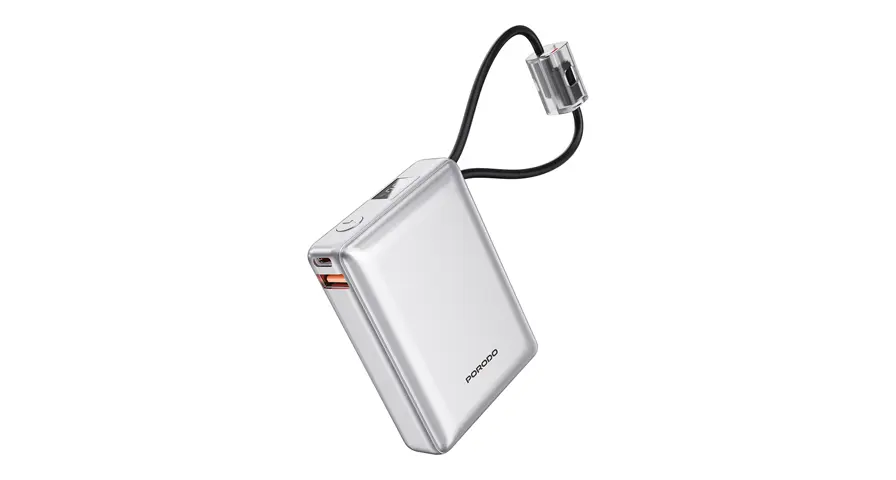 PORODO PETITE 10000MAH POWER BANK PD20W SILVER PDNPB36SL thumbnail 2