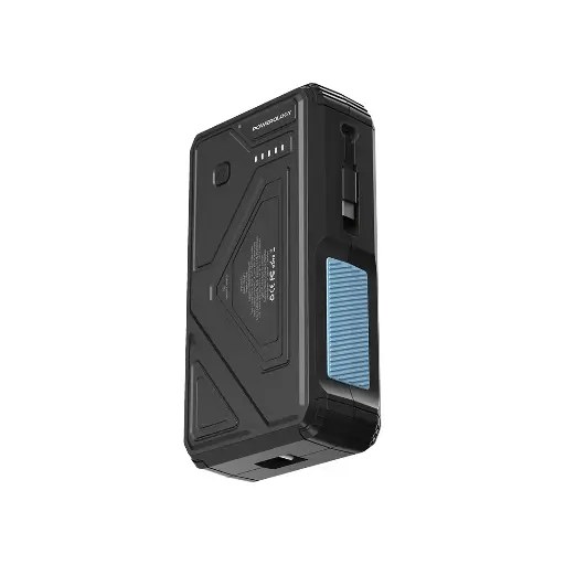 POWEROLOGY 27000MAH SOLAR WIRELESS CHARGING POWERBANK BLACK PPBCHA77 thumbnail 2