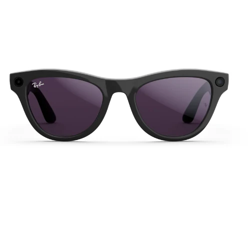 RAYBAN META SKYLER F SHINY BLACK L TRANSITION AMETHYST RW4010 thumbnail 2