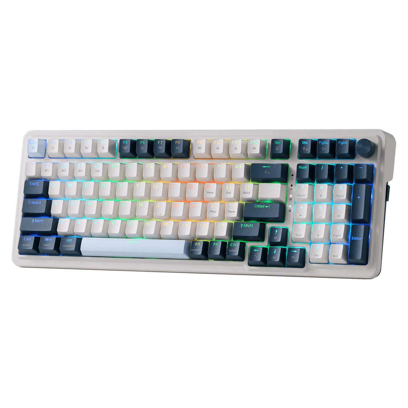REDRAGON K686WB EISA PRO RGB 98 KEYS TRI MODE HOT-SWAPPABLE MECHANICAL KEYBOARD K686WB-RGB-PRO thumbnail 2