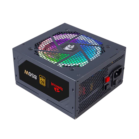 REDRAGON 850W RGB POWER SUPPLY RGPS-850W GC-PS007 thumbnail 2