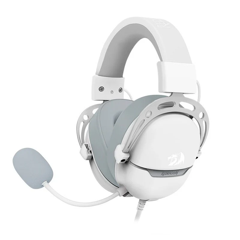 REDRAGON OVER-EAR AURORA GAMING HEADSET WHITE H376WG thumbnail 2