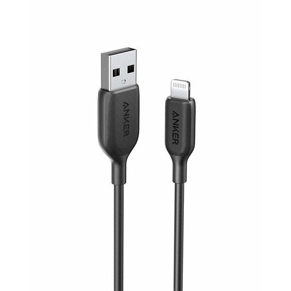 ANKER POWERLINE III LIGHTNING CABLE BLACK 6FT A8813H11 thumbnail 2
