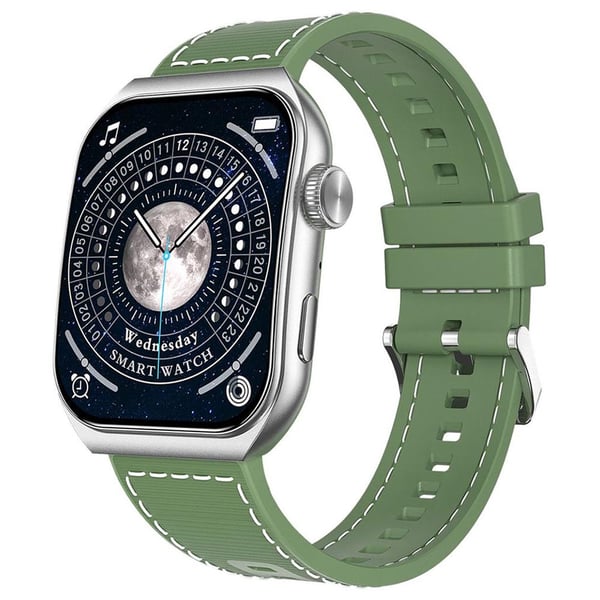 SWISS MILITARY ALPS 3 GREEN WATCH WITH SILICON STRAP SM-WAT-ALPS3-SLF-GRNSST thumbnail 2