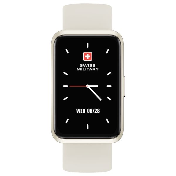 SWISS MILITARY RHINE 2  WATCH WITH SMART BAND WHITE SM-BAND-RHINE2-WHIFSIS thumbnail 2