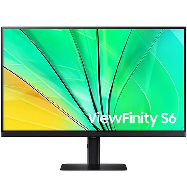 SAMSUNG 27 INCH HI RES VIEWFINITY S6 FLAT QHD IPS PANEL 100HZ MONITOR LS27D606EAMXUE thumbnail 2