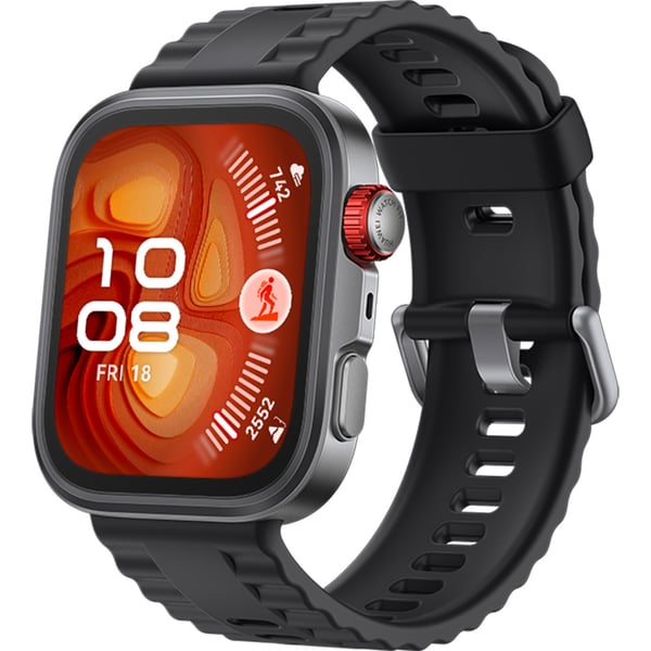 HUAWEI WATCH FIT 4 PRO BLACK WITH BLACK FLUOROELASTOMER STRAP SYA-B29 thumbnail 2
