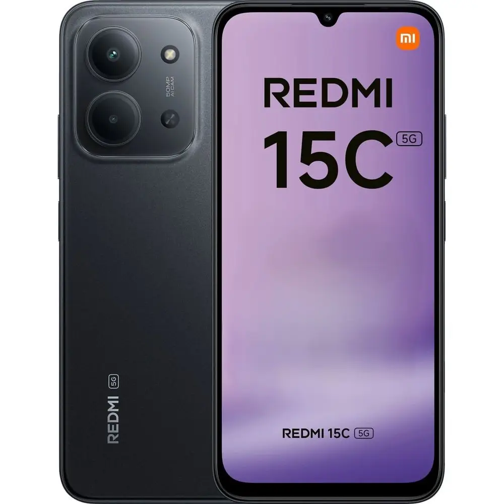 MI REDMI 15C 5G 8GB RAM 256GB ROM MIDNIGHT BLACK thumbnail 2