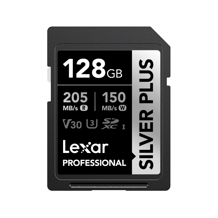 LEXAR PROFESSIONAL SILVER PLUS SDXC UHS-II CARDS 205MBPS-128GB LSDSIPL128G-BNNNG thumbnail 2