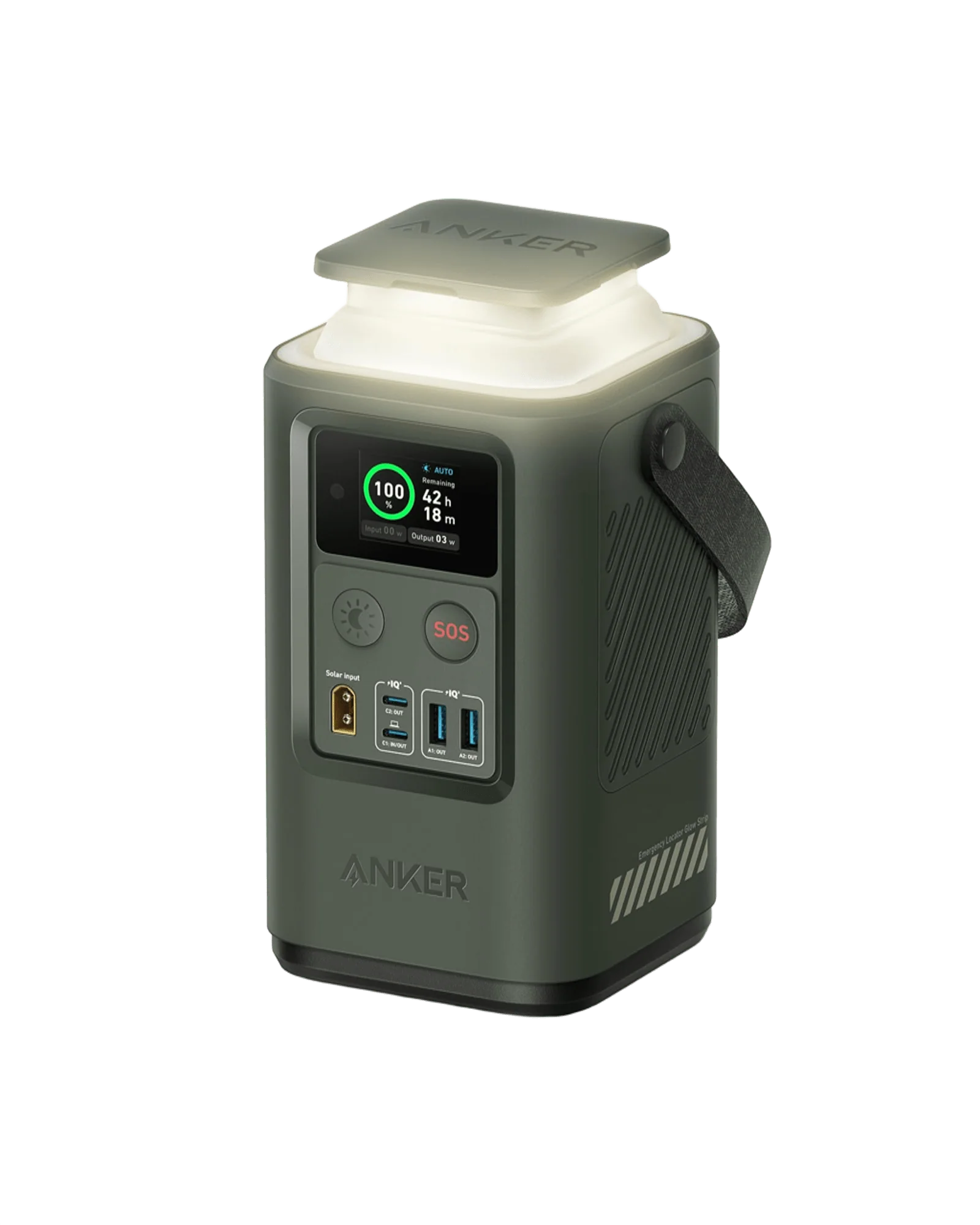 ANKER 548 POWER CORE RESERVE 192WH POWERBANK GREEN A1294H61 thumbnail 2