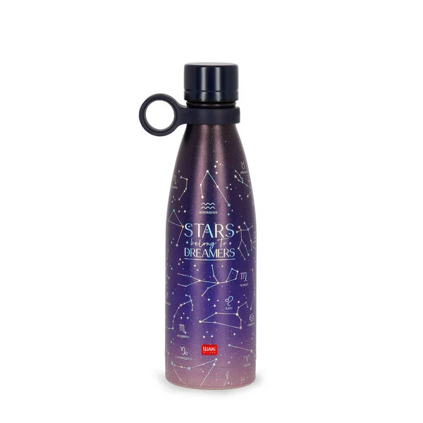 LEGAMI HOT AND COLD VACCUM BOTTLES STARSBELONG TO DREAMERS 500ML PURPLE thumbnail 2