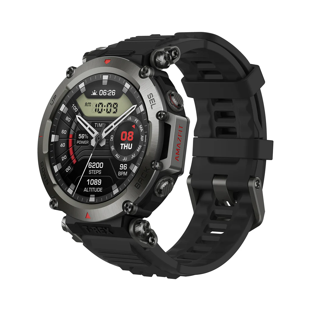 Amazfit T-Rex Ultra Smart Watch (A2142) - Rugged Design, Adventure-Ready, Long Battery Life thumbnail 2