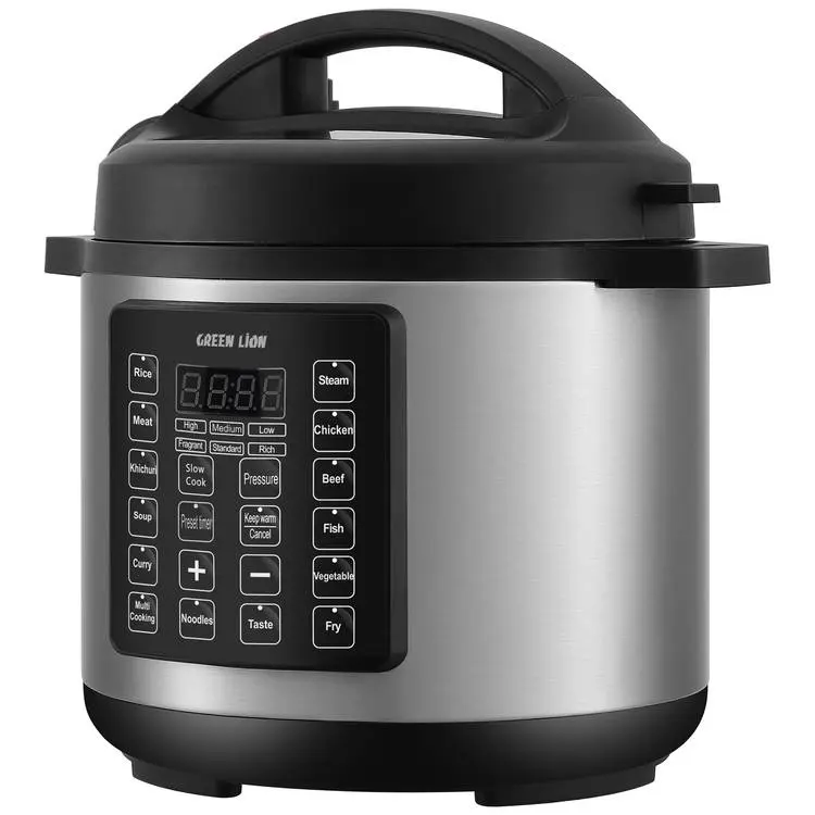 GREEN LION ELECTRIC PRESSURE COOKER 8 L BLACK GNEPCOKR8LBK thumbnail 2