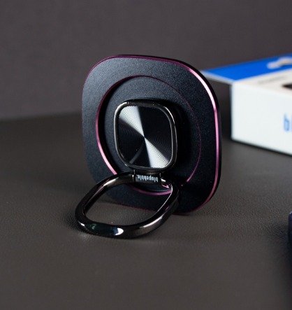 BLUPEBBLE MAGGRIP PHONE RING GRIP HOLDER BP-MAGGRIP01-BK thumbnail 2