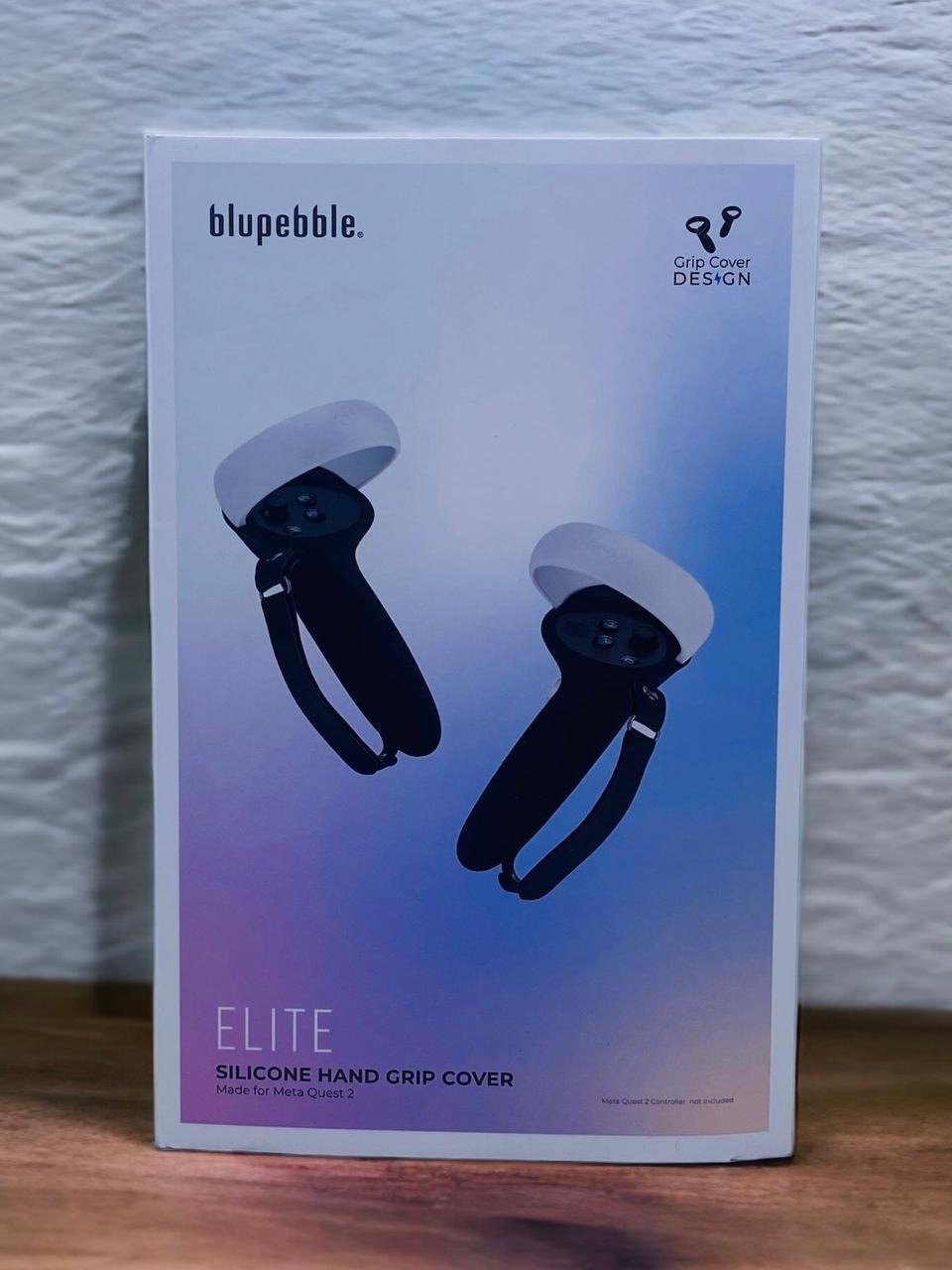 BLUPEBBLE ELITE SILICONE HAND GRIP COVER FOR META QUEST 2 BP-VRSHGCOVER-BLK thumbnail 2