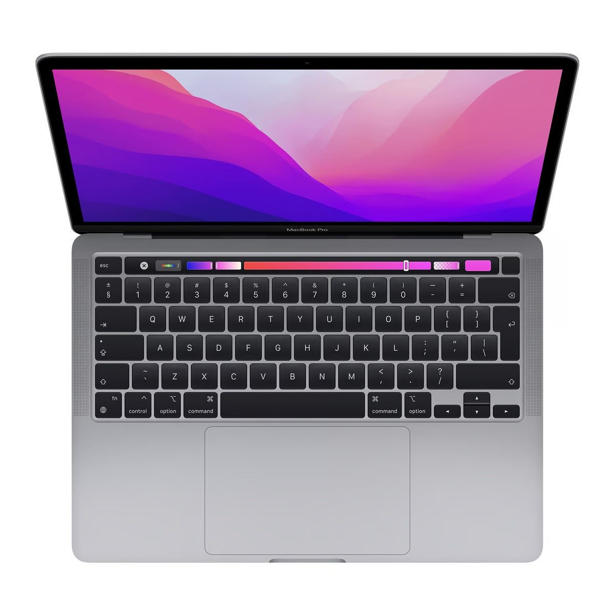 APPLE MACBOOK PRO 13 INCH M2 CHIP 10 CORE GPU 8 CORE CPU 8GB 256GB SPACE GRAY ARABIC MNEH3 thumbnail 2