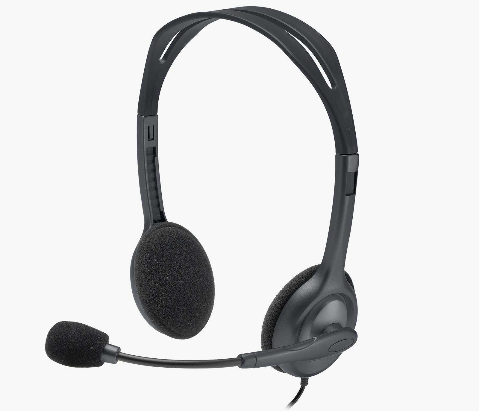 LOGITECH HEADSET SINGLE JACK H111 981-000593 thumbnail 2