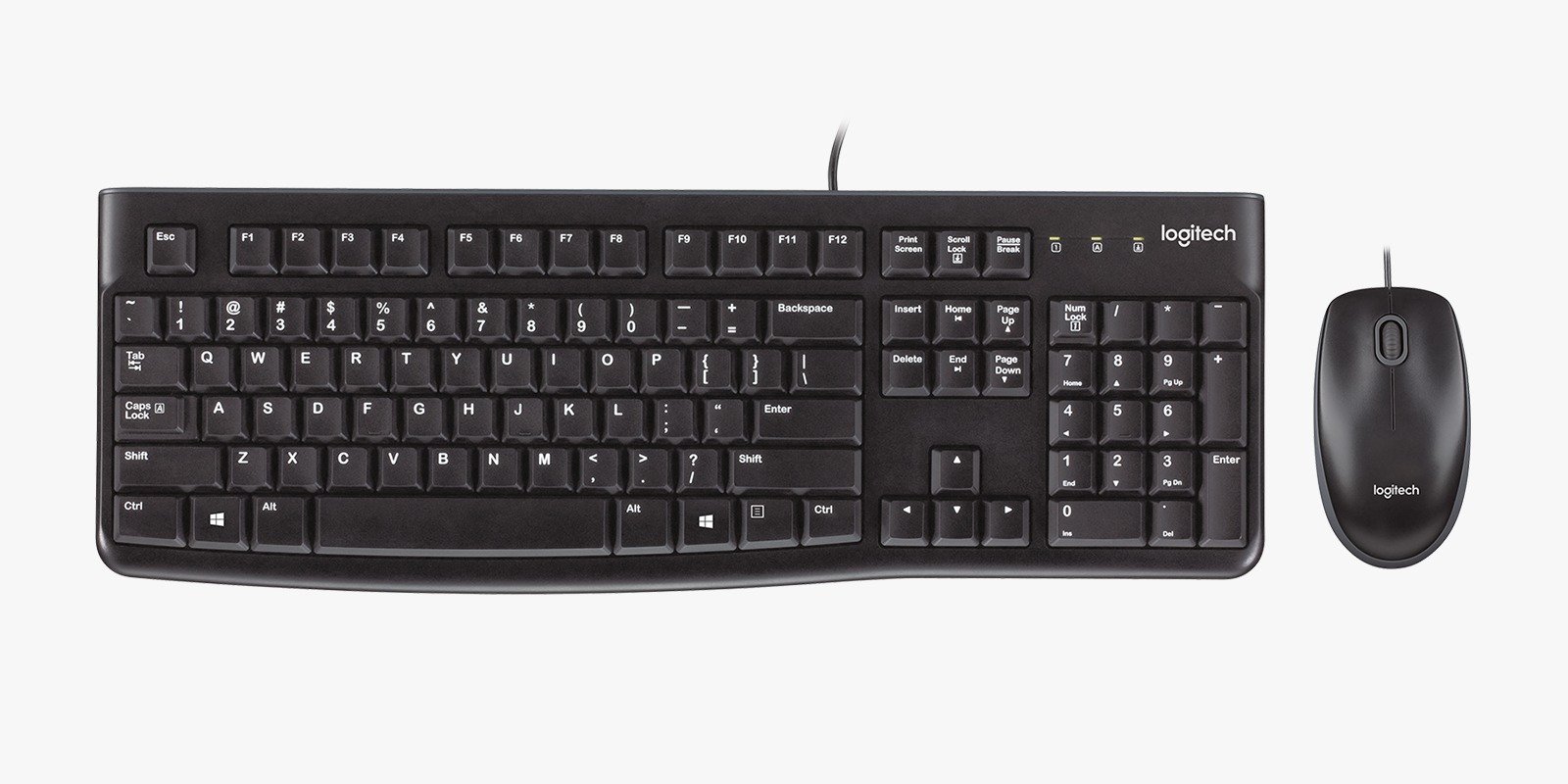 LOGITECH KEYBOARD DESKTOP MK120 920-002546 thumbnail 2