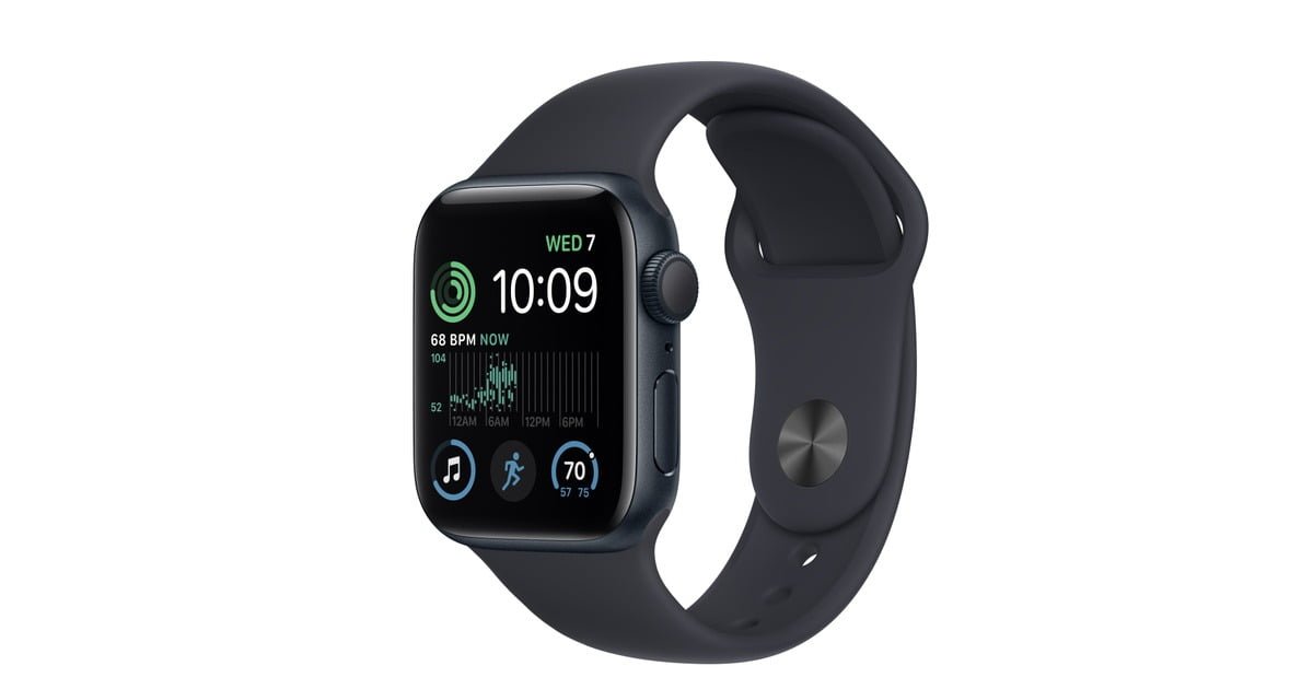 APPLE WATCH SE 44MM GPS 2ND GEN ALUMINUM CASE MIDNIGHT MNTG3 thumbnail 2