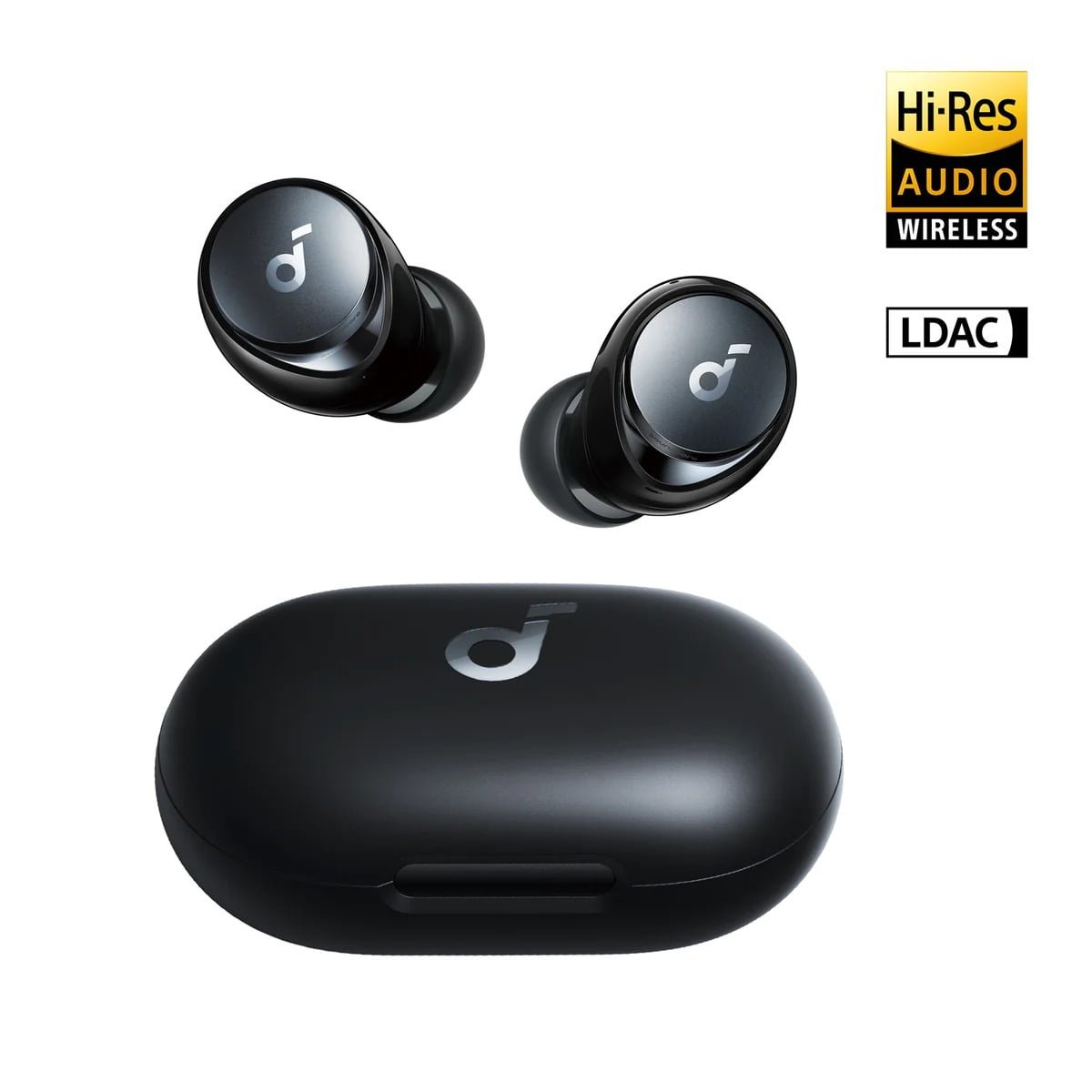 ANKER SOUNDCORE SPACE A40 TRUE WIRELESS NOISE CANCELLING EARBUDS BLACK A3936011 thumbnail 2
