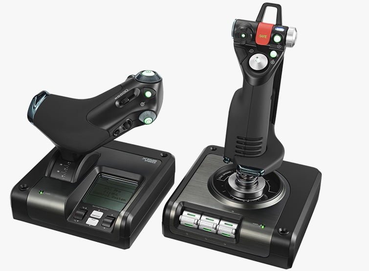 LOGITECH G SAITEK X52 PRO FLIGHT CONTROL SYSTEM thumbnail 2