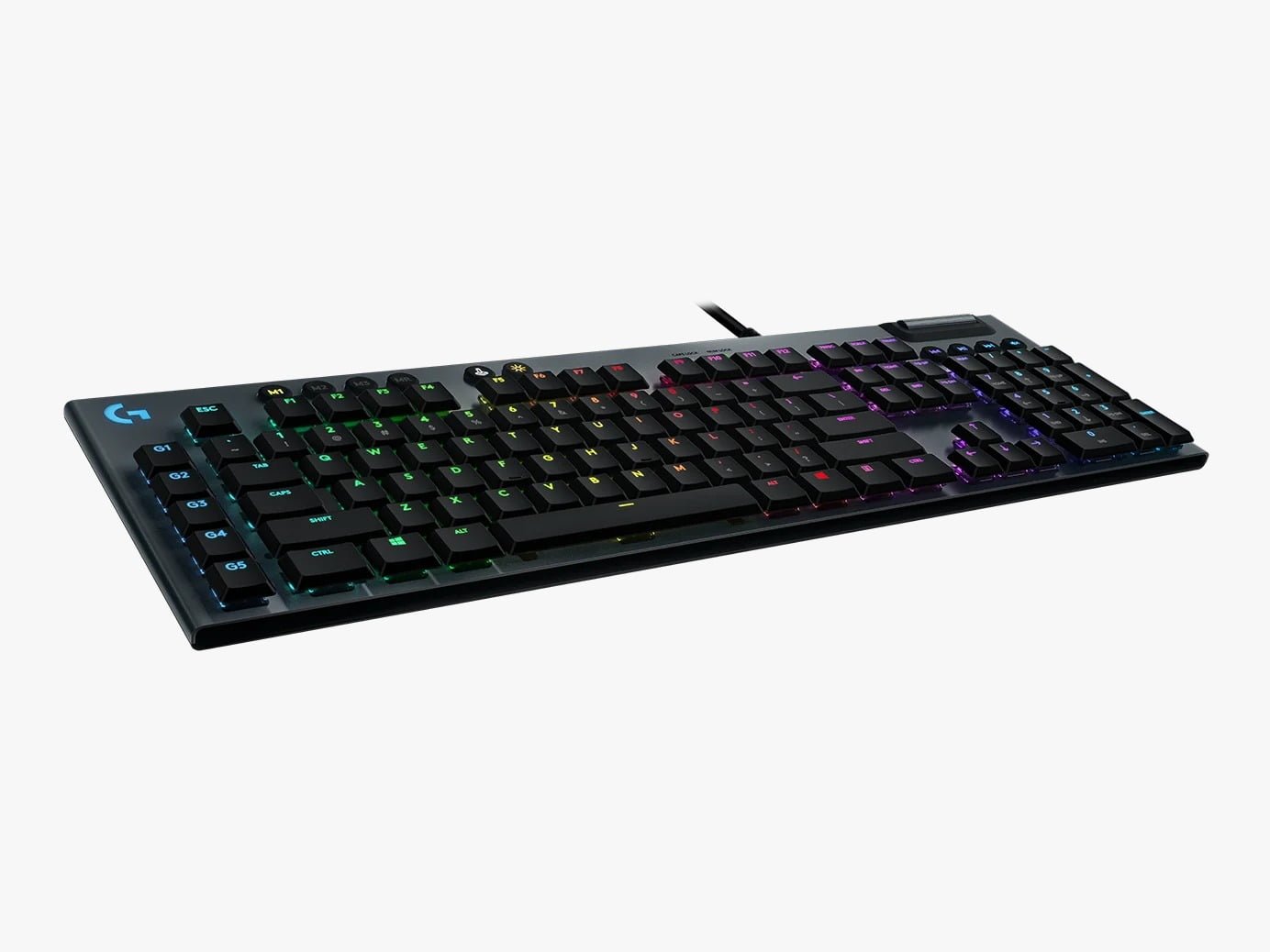 LOGITECH G815 RGB CLICKY/SWITCH MECHANICAL GAMING KEYBOARD thumbnail 2