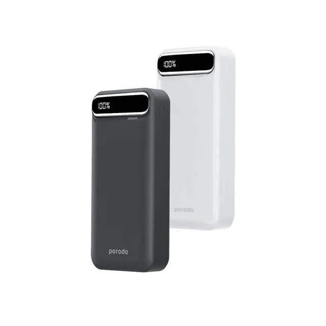 PORODO 20000MAH POWERBANK CHARGE TWO DEVICES SIMULTANEOUSLY thumbnail 2