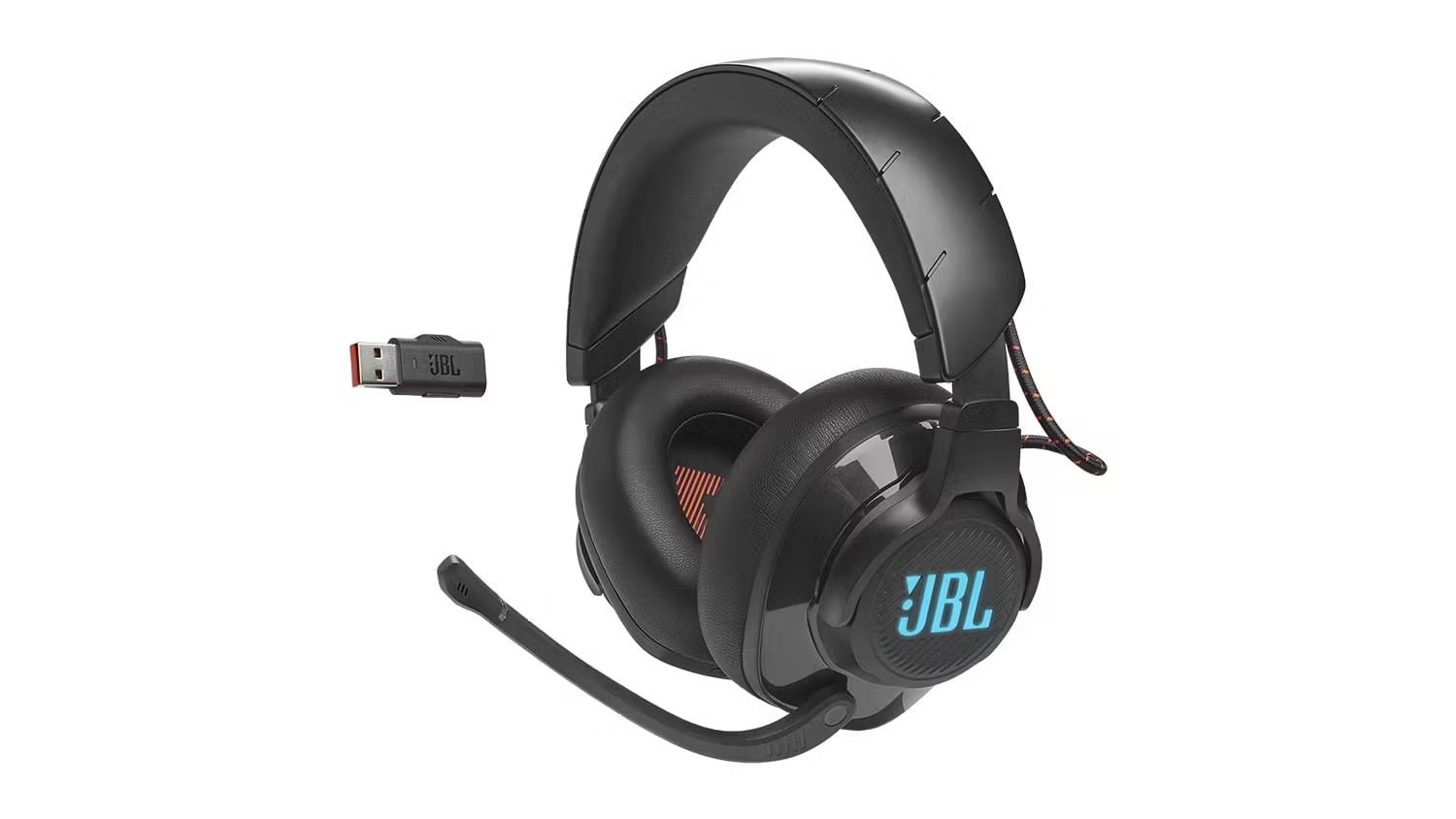 JBL QUANTUM 610 WIRELESS GAMING HEADSET BLACK thumbnail 2