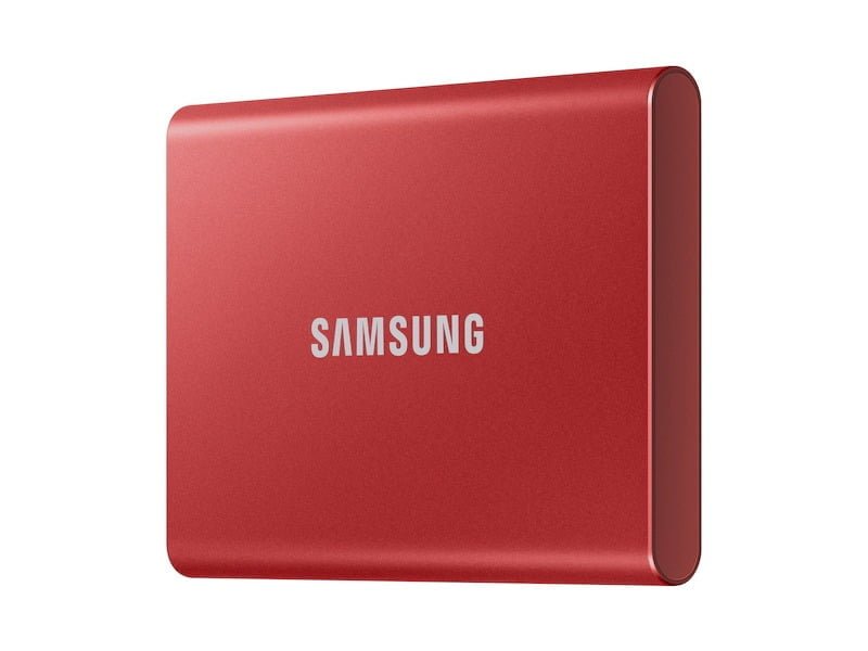 SAMSUNG PORTABLE SSD T7 1TB RED MU-PC1T0R/WW thumbnail 2