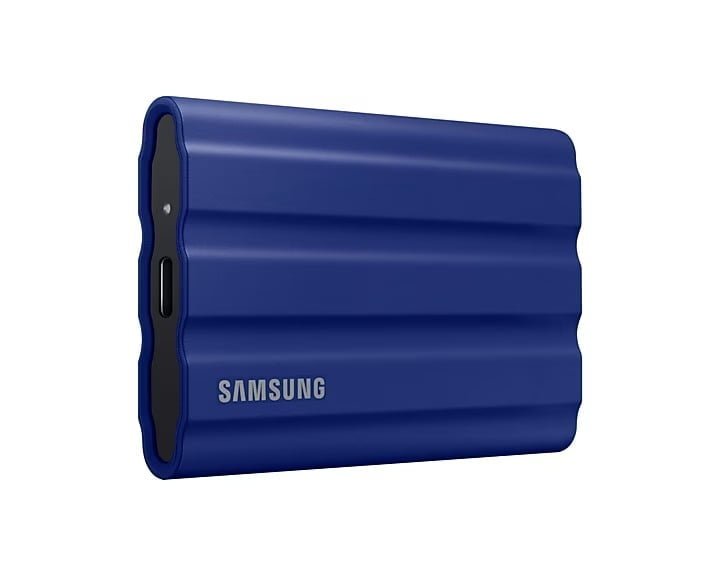 SAMSUNG SSD T7 SHIELD 1TB/2TB BLUE thumbnail 2