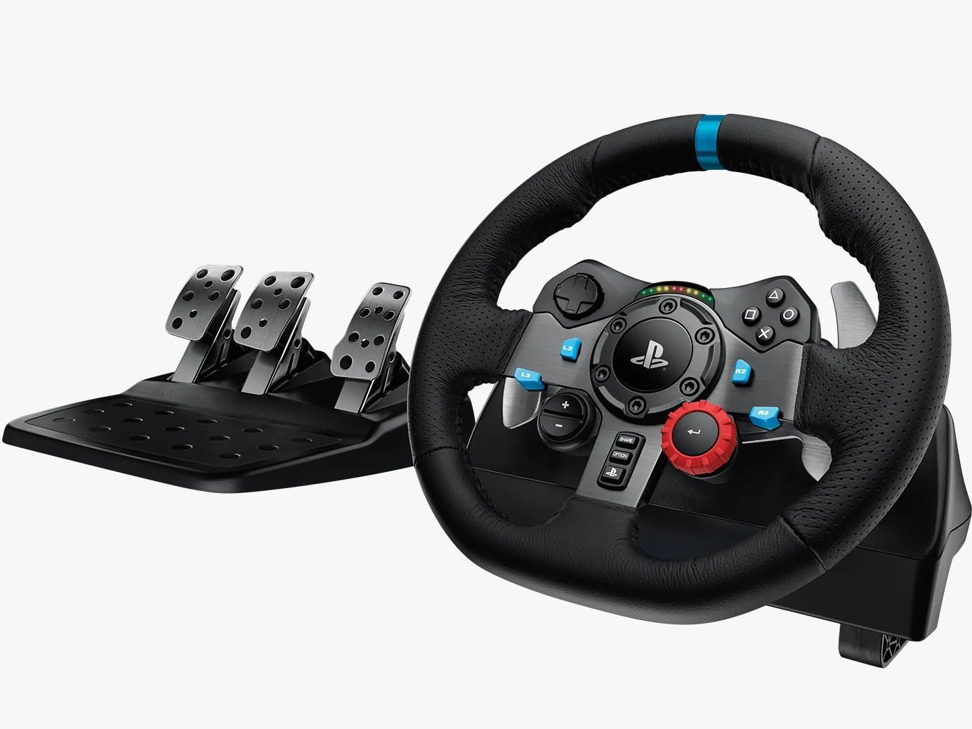 LOGITECH G29 STEERING WHEEL DRIVING FORCE PS5/PS4/PS3 941-000113 thumbnail 2