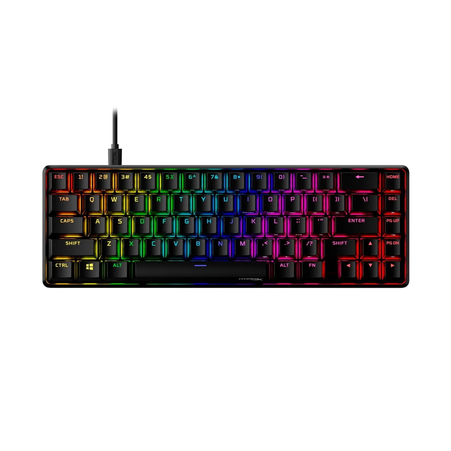 HYPERX ALLOY ORIGINS 65 GAMING KEYBOARD PS4/PS5 RED LINEAR ENGLISH HKBO1T-RD thumbnail 2