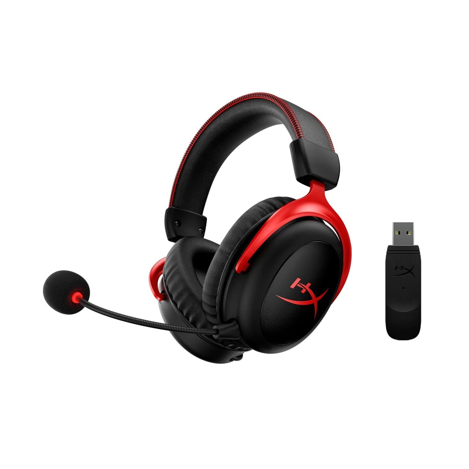 HYPERX CLOUD II WIRELESS 7.1 GAMING HEADSET HHSC2X-BA-RD/G thumbnail 2
