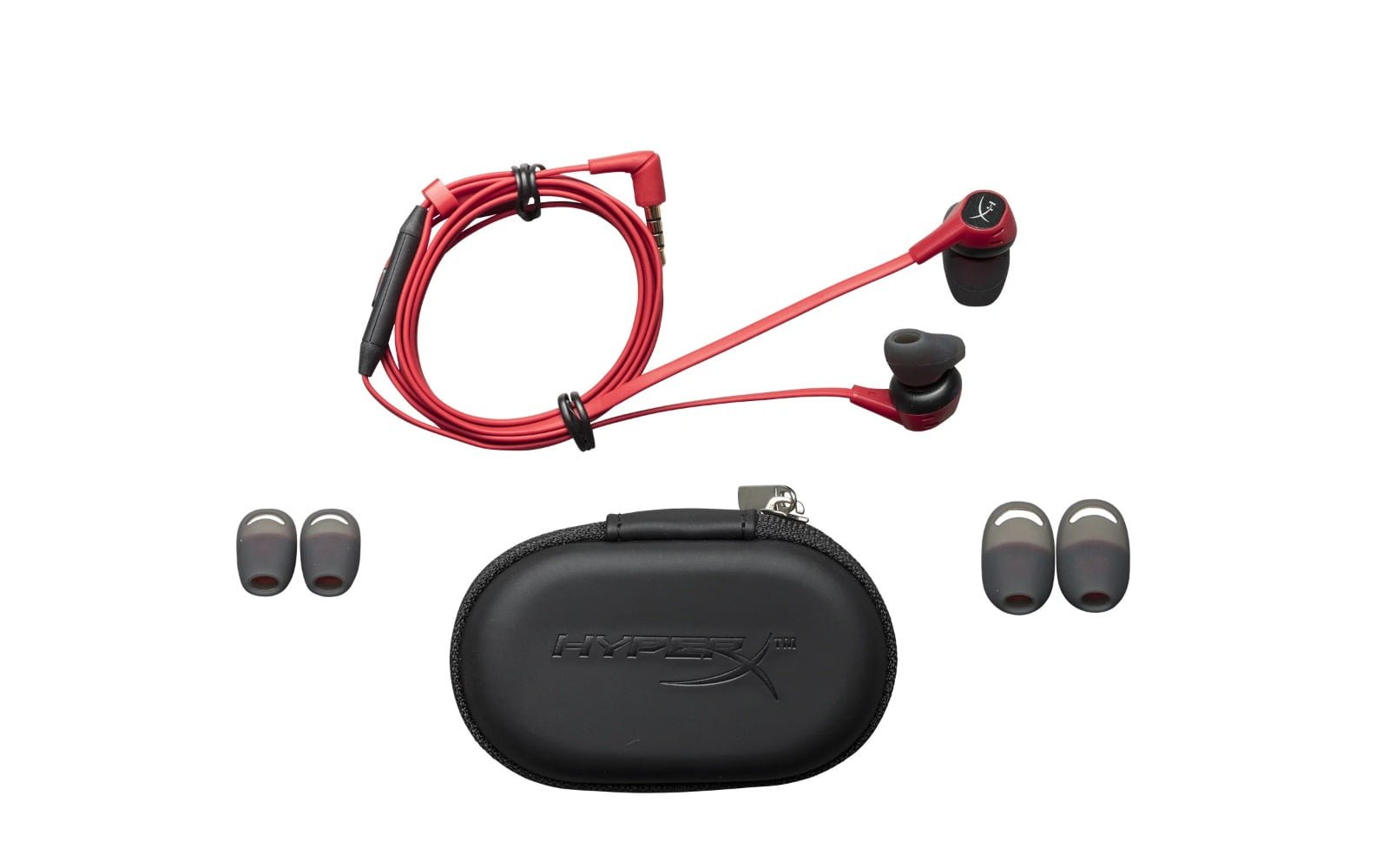 HYPREX CLOUD EARBUDS GAMING HEADPHONES WITH MIC HX-HSCEB-RD thumbnail 2