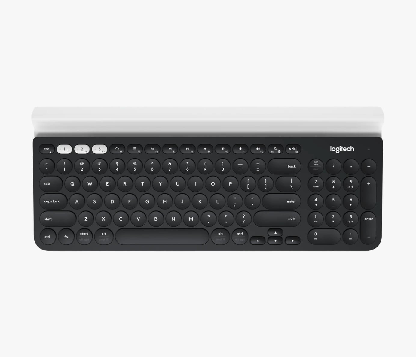 LOGITECH K780 MULTI DEVICE W/L KEYBOARD WHT thumbnail 2