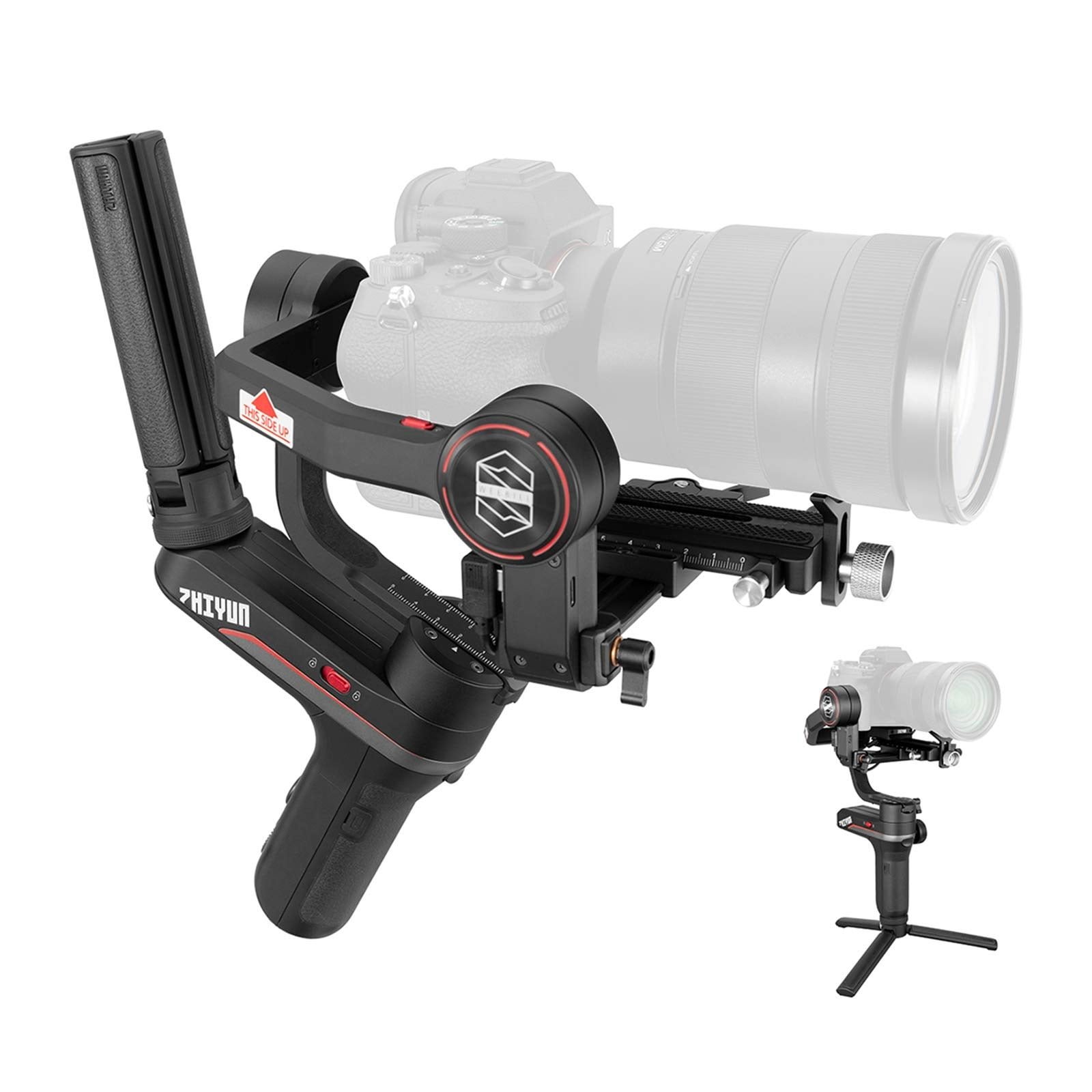 ZHIYUN 3 AXIS CAMERA STABILIZER WEEBILL S BLACK CR110 thumbnail 2