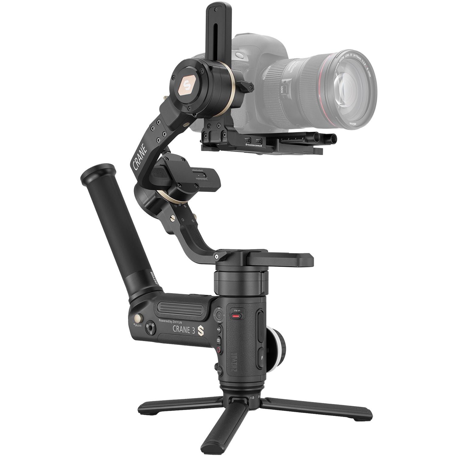 ZHIYUN TECH CRANE 3S HANDHELD GIMBAL STABILIZER CR107 thumbnail 2
