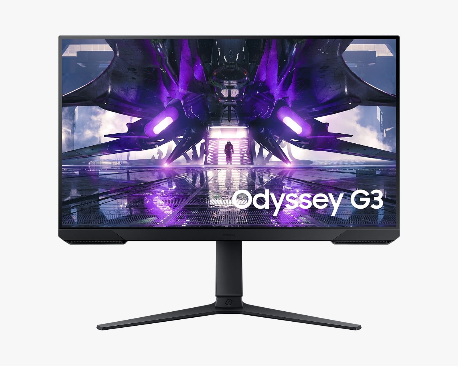 SAMSUNG 24" ODYSSEY G3 FLAT GAMING MONITOR LS24AG320NMXUE thumbnail 2