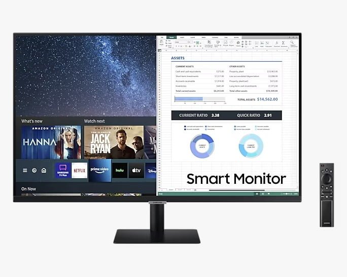 SAMSUNG SMART MONITOR M5 32 INCH LS32CM500EMXUE thumbnail 2