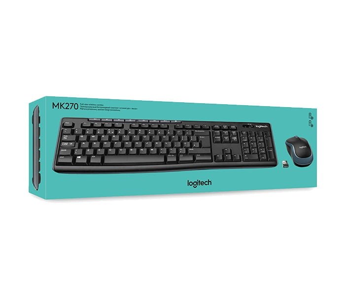 LOGITECH CORDLESS DESKTOP MK270 920-004519 thumbnail 2